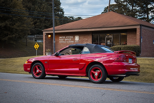1995 Mustang GT Convertible - This is a rare 1995 Mustang GT Convertible known as a Mario Andretti Edition. This is one of only 44 Mustangs given away by Texaco in a customer appreciation contest in 1995