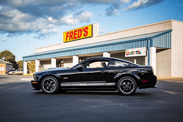 2007 Shelby GT 350 Mustang - This 2007 Shelby GT 350 is in totally original condition and has less than 1500 miles. It is serial number 049 in attractive black paint with silver accents.